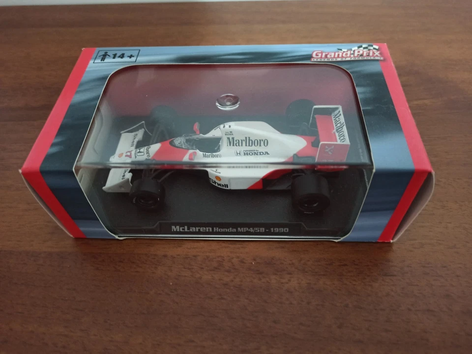 Atlas 1:43 F1 McLaren Honda MP4/5B 1990 Senna World Champion Marlboro decal - Immagine 3 di 4