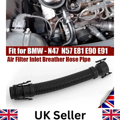 AIR INTAKE BREATHER HOSE PIPE FOR BMW 1 3 5 SERIES X3 X5 N47 N57 13717803842