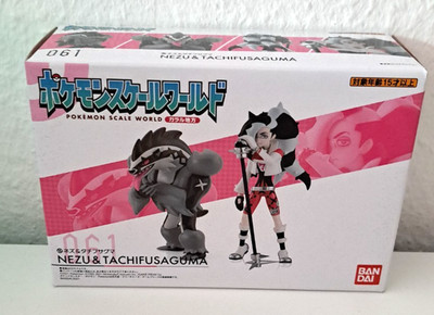 Pokemon Scale World Nezu & Tachifusaguma 061 Figuren Set Bandai Japan OVP