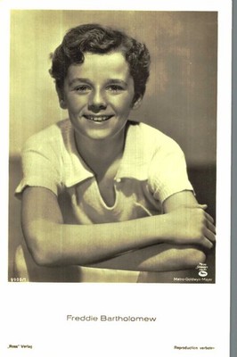 Freddie Bartholomew   ** Original Ross Postkarte Postcard * N 583 f