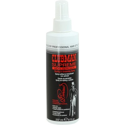 Clubman Supreme Hair Styling & Grooming Spray Non-Aerosol Pump 8 oz 10PK