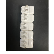 Apple Lot of 5 12W USB Power Adapters White f...