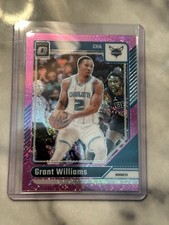 2025 PANINI DONRUSS OPTIC BB# 77 - GRANT WILLIAMS - PINK SPARKLE HOLO / 275