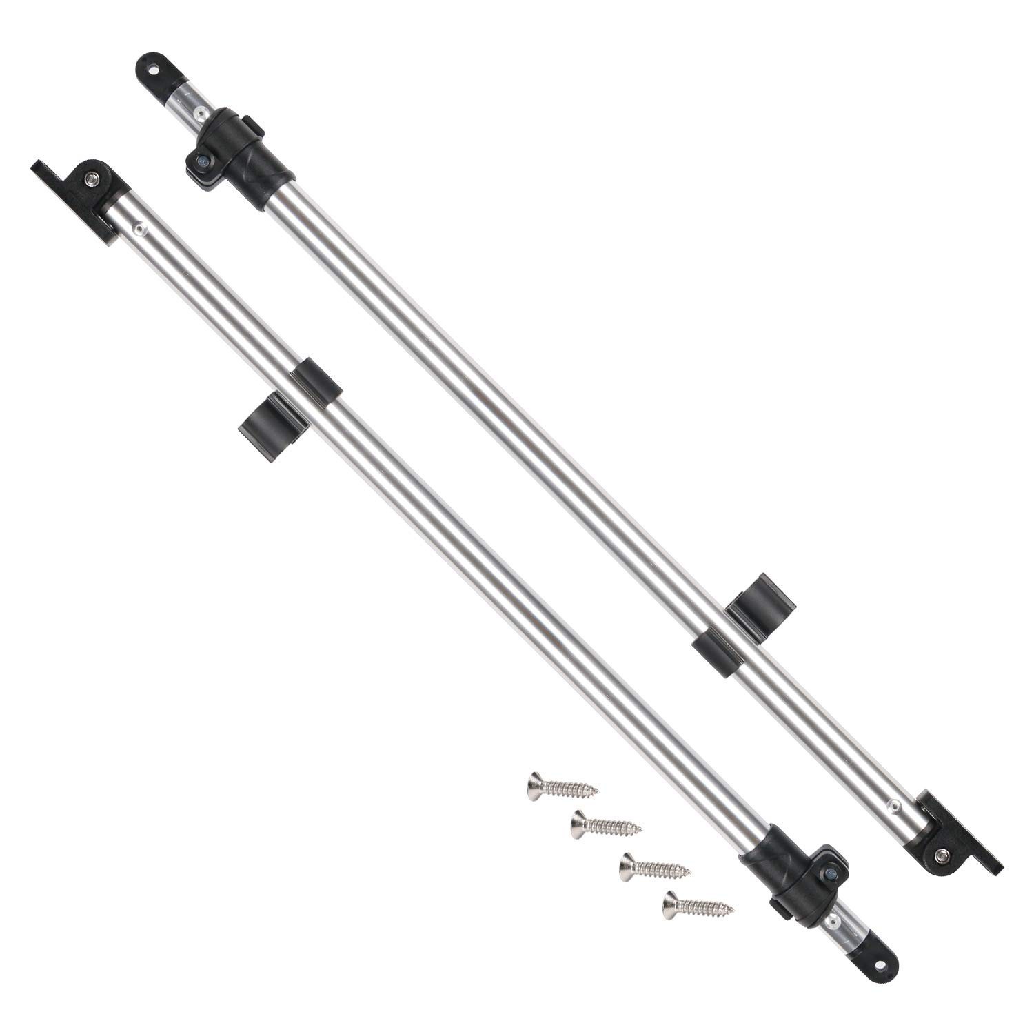 XGEAR Adjustable Bimini Top Rear Support Poles, Universal Fit for 3-4 Bow Bim...