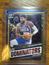 2024-25 Panini Donruss Paul George Elite Dominators Gold 10/10 76ers