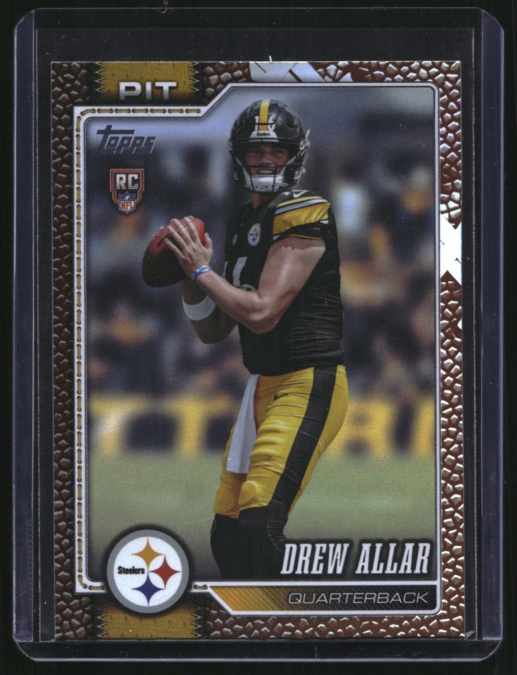 2026 Topps #304 Drew Allar Leather #304 Drew Allar RC Leather Steelers