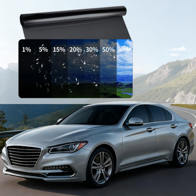 Nano Carbon Window Tint Film 5% 20% 35% VLT Enhanced Privacy Heat Blocking Roll