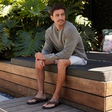 Reef Cushion Phantom 2.0 Le Men's Flip-flop Sandals Brown/black - 9 Medium