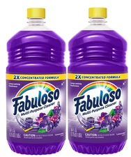 Fabuloso Multi-purpose Cleaner 2x Concentrated | Lavender | 56 Oz 2 Pack