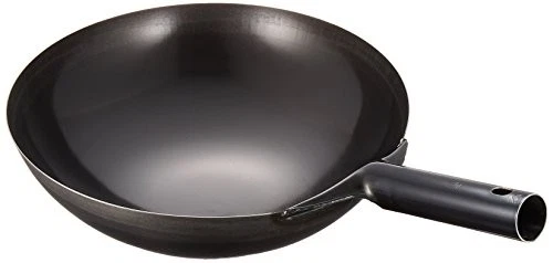 Endo Shoji Commercial Press Beijing Wok 30cm Iron Japan Made APK11030 30cm