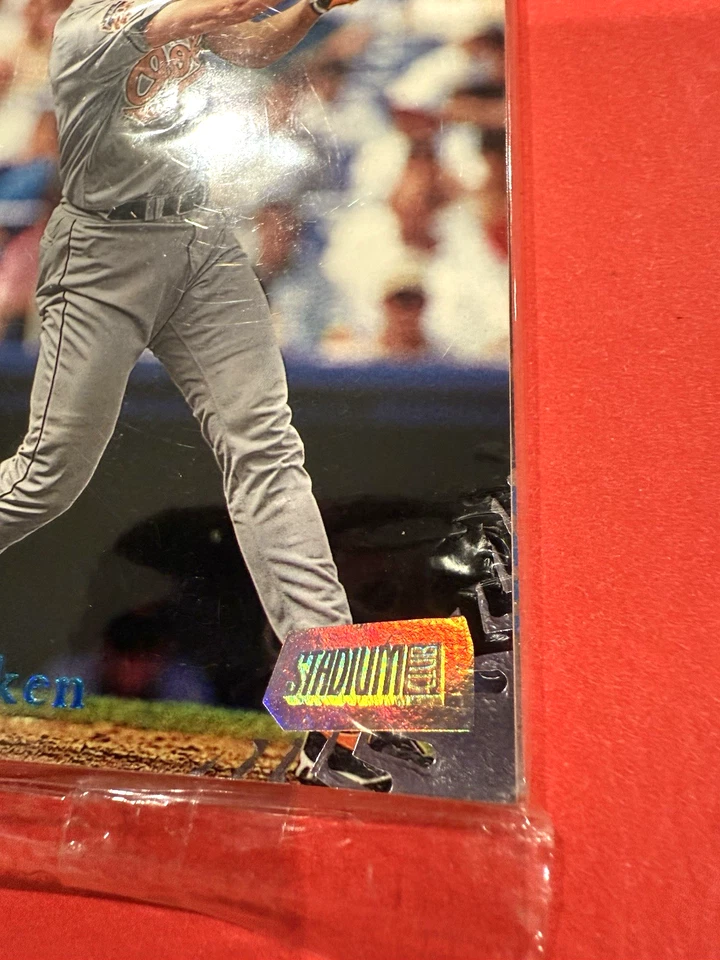1998 Topps Stadium Club ^Pre-Production Pack (6) *Feat. Griffey & Ripken **NEW - Image 2 of 4