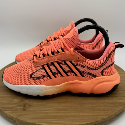 Adidas Haiwee Signal Coral Men's Size 5 Shoes Sneakers - Picture 6 of 11