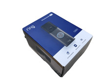 New Ring Wired Doorbell Pro 3rd Gen with Retinal 4K Camera Deep Silver