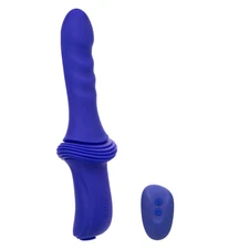 Massage Wand Remote Control Ridged Thruster
