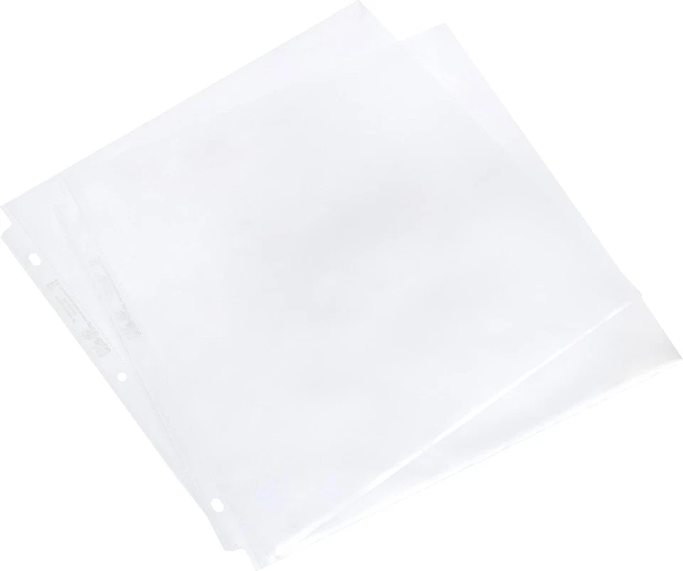 50 fundas protectoras de página antideslumbrantes - perfectas para álbumes de recortes y almacenamiento Foto 4 de 4