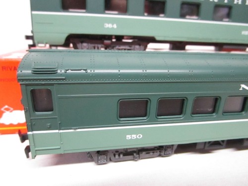 Rivarossi HO NP Northern Pacific Loewy North Coast Limited Passenger Car Set NOS - Picture 3 of 9