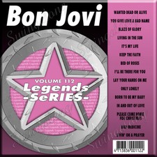 BON JOVI LEGEND SERIES KARAOKE CDG VOL-112 Keep The Faith,Only Lonely IN PLASTIC