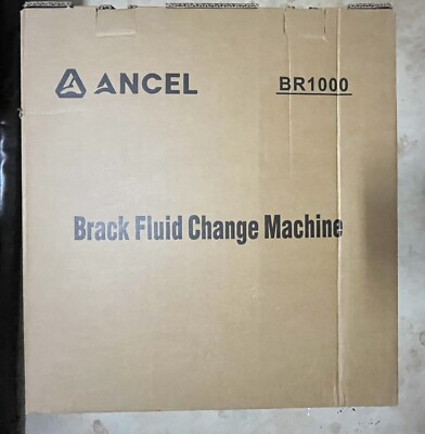 ANCEL BR1000 Electric Automotive Brake Fluid Bleeder /Exchanger Kit OPEN BOX