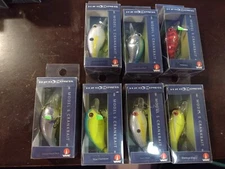 MODEL S CRANKBAIT Shad/Chrome/Chartreuse/Habanero fishing bait lure H2O Xpress