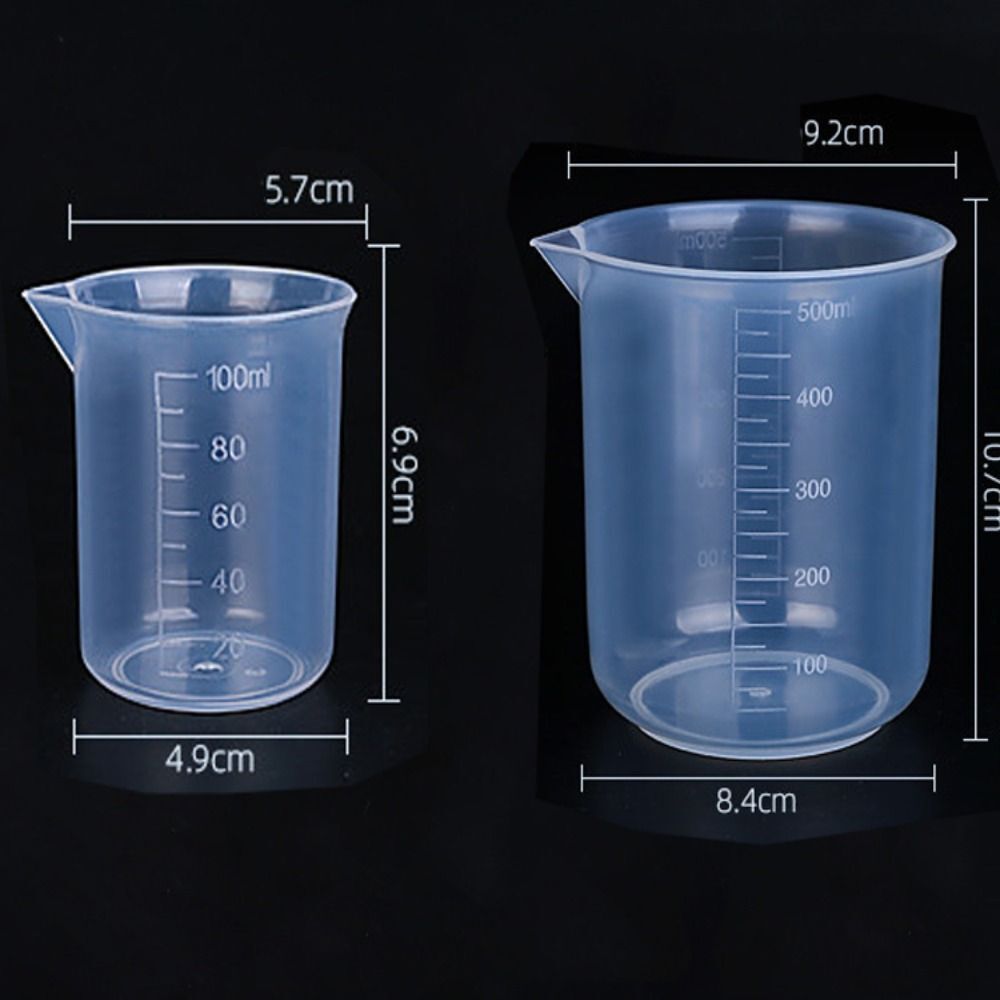 2pcs 100ml 500ml Graduated Beaker for Chemical Laboratory Equipment 817500498400 eBay