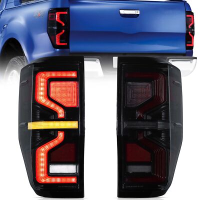 VLAND Full LED Rückleuchten für 2012-2022 Ford Ranger /Raptor/ Wildtrak T6 T7 T8