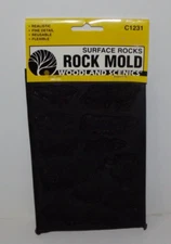 Woodland Scenics #C1231 Surface Rocks Mold to Make  Reusable New On Card