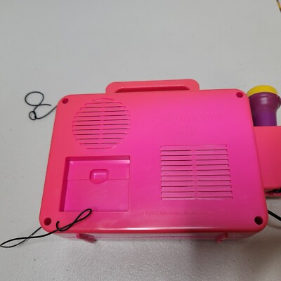 Barbie Am FM Sing a Long Radio With Microphone Vintage 1989 for