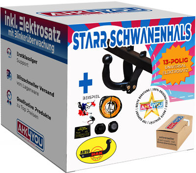 ANHÄNGERKUPPLUNG für VW Golf VII 7 Kombi Variant 13-20 AHK starr +13-pol ES ABE