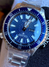 Citizen Promaster Automatic Sapphire Crystal NY0136-52L Blue Dial Diver's Watch