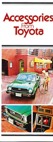 1975 Toyota Original Car Accessories Brochure - Corolla | eBay