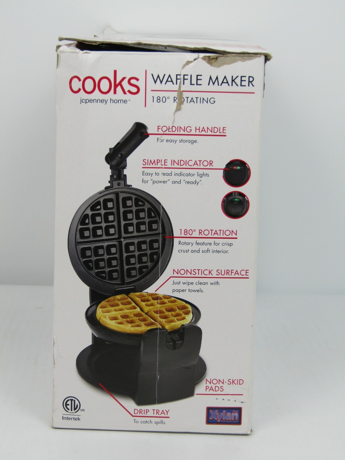 cooks rotating belgian waffle maker