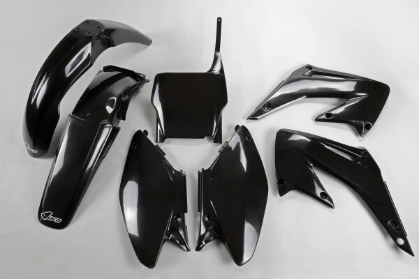 Kunststoff Verkleidung Kit Honda CR 125 / 250 2005 - 2007 Schwarz Ufo Plast-image
