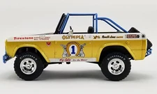 1:18 ACME EXCLUSIVE GREENLIGHT 1970 FORD BAJA BRONCO - BIG OLY TRIBUTE EDITION