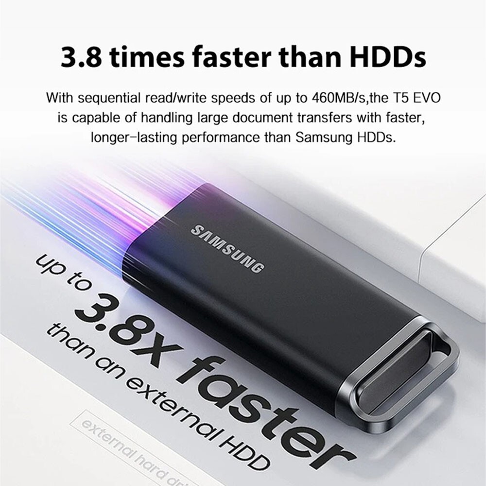 SAMSUNG Portable SSD T5 2TB　4点　くるみ Amazon.com: SAMSUNG T5 Portable SSD 2TB - Up to 540MB/s
