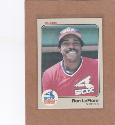 1983 FLEER BASEBALL RON LEFLORE #246 WHITE SOX NMMT *E4021 | eBay