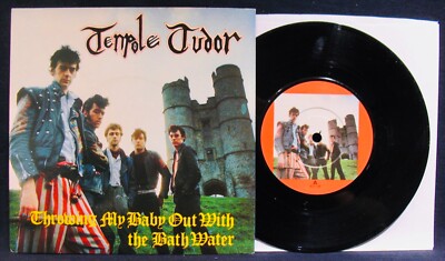 TENPOLE TUDOR: Throwing My Baby Out-Punk Rock 45 & Picture Sleeve~STIFF RECORDS
