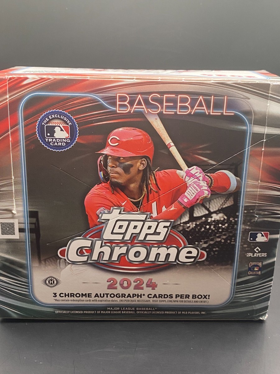2024 Topps Chrome Baseball Hobby Box