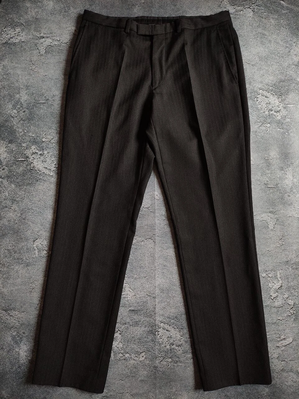 Pantalone Uomo Gucci Taglia 52 L Made in Italy 100% Viscosa Vestibilità Elegante