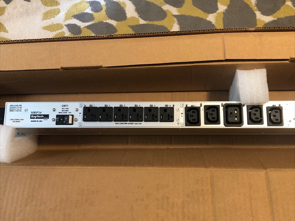 Bay Tech MRP14 PDU, Network Managed Power Distribution Unit (02.112.314B-25) - Image 3 of 4