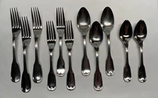 Lenox Kirk Stieff Thomas Jefferson Stainless Fork Spoon or Teaspoon- Choice