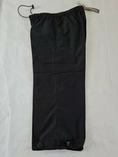 Ladies Cropped Shell Bottoms Cargo Style Size M Black N.o 2649