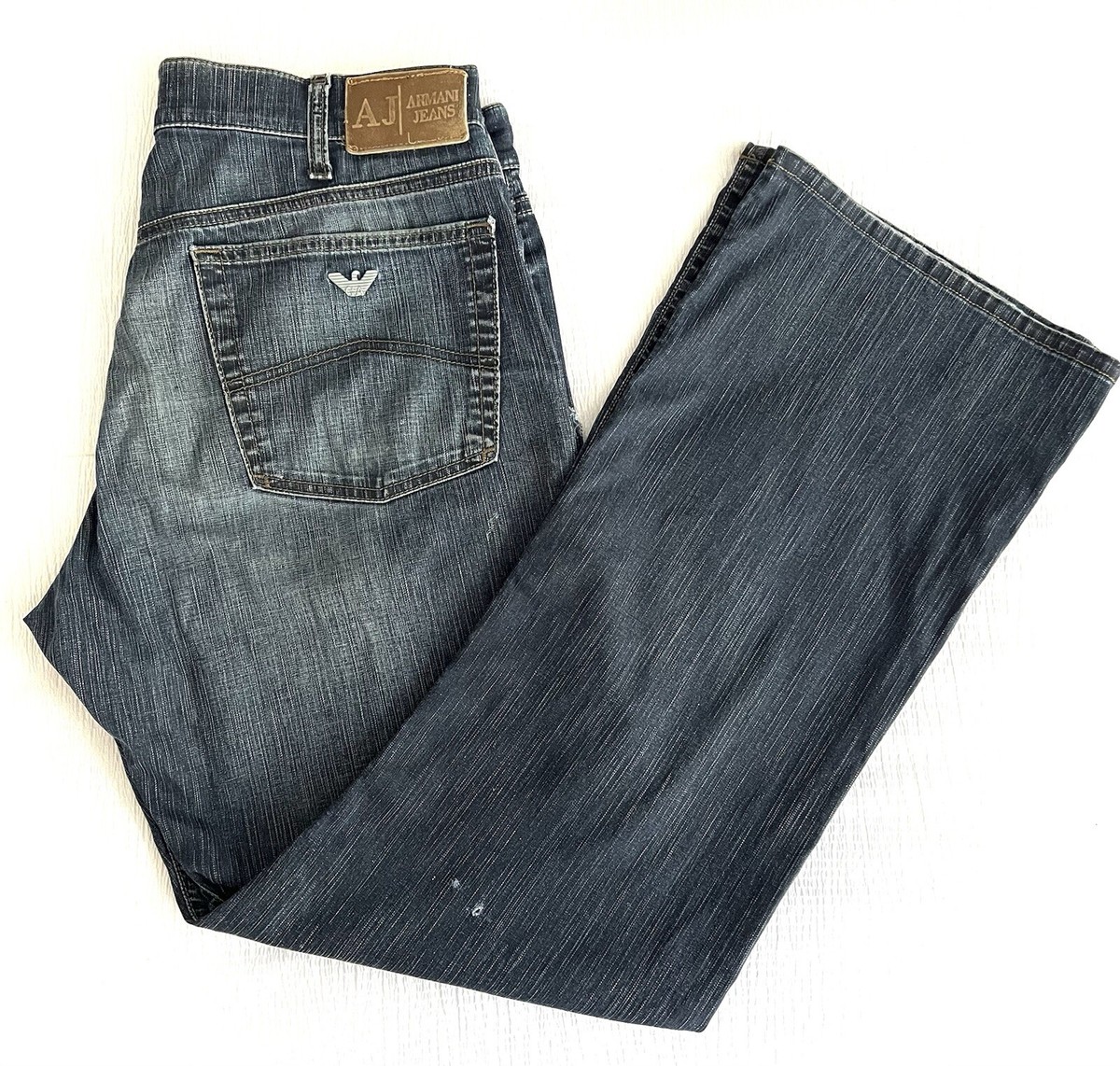 パンツ 00s Armani jeans boots cut denim ARMANI JEANS Mens Blue JEANS Bootcut 