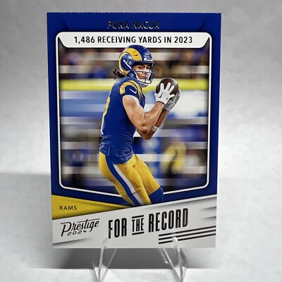 2024 Prestige For the Record #10 Puka Nacua