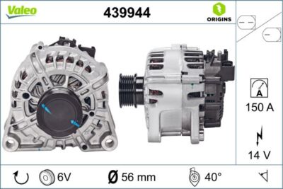 VALEO 439944 GENERATOR FOR FORD AUSTRALIA