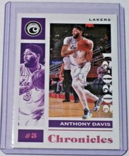 2020-21 Panini Chronicles Pink Base Parallel Anthony Davis Lakers Pelicans #30