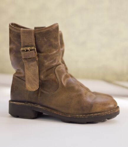 Fly London boots Leather Brown Size 8.5US 39EU - 第 1/18 張圖片