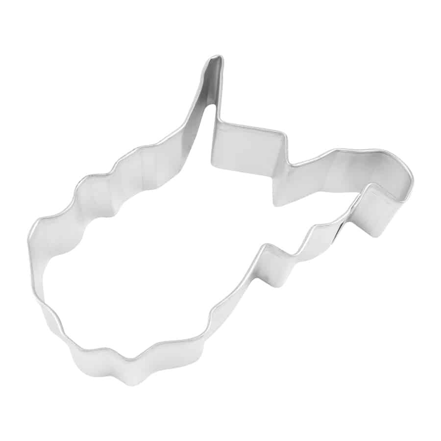 QAAQS American Football Cookie Cutter Set - 4 Piece Stainless Steel Cutters In 5", 4", 3", 2" Sizes For Baking & Crafts