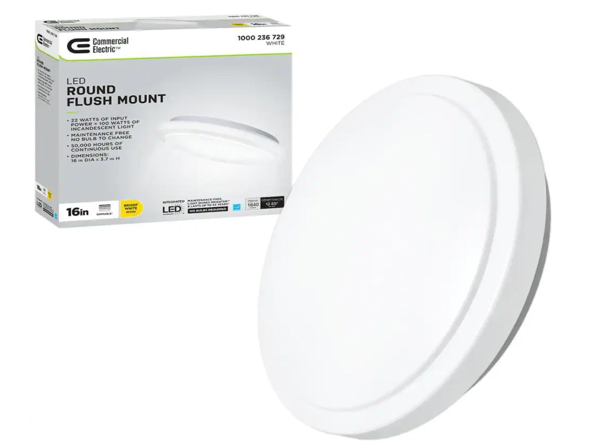 4000k led 2024 flush mount light