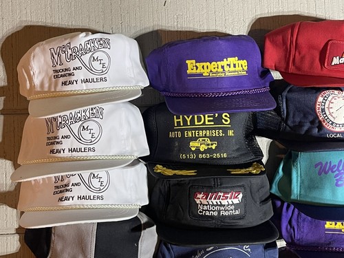Vintage Lot ~ Trucker Hüte ~ Farm ~ Trucking ~ Authentic ~ Vintage Trucker Hüte - Bild 16 von 16