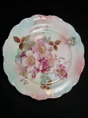 Vintage Schumann Arzberg Germany Wild Rose Bavaria Porcelain 7 1/2 ...